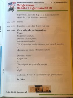 Presentazione festa del 25 anni dei