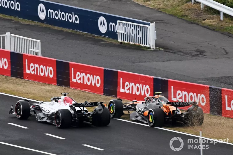 Lando Norris, McLaren, Max Verstappen, Red Bull Racing