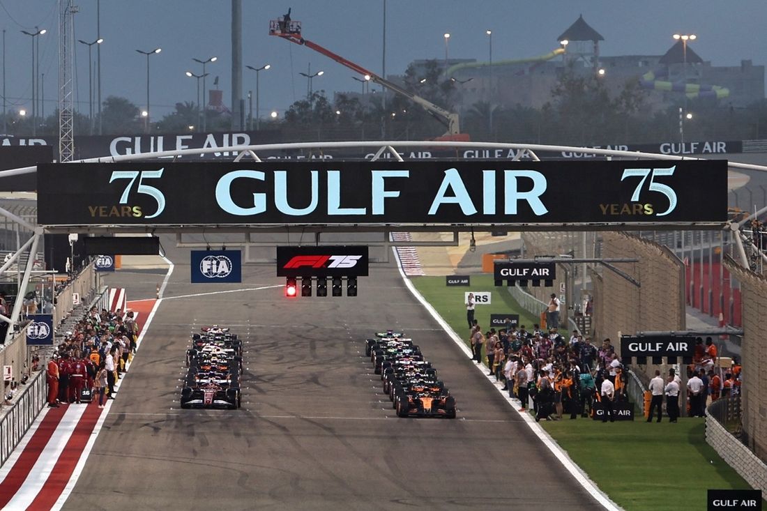 Inicio de la carrera