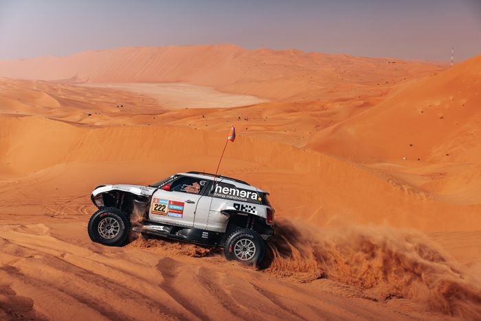 #222 X-Raid Mini JCW Team Mini: Guillaume De Mevius, Mathieu Baumel