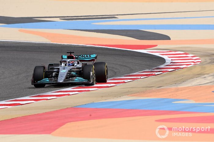 George Russell, Mercedes W13

