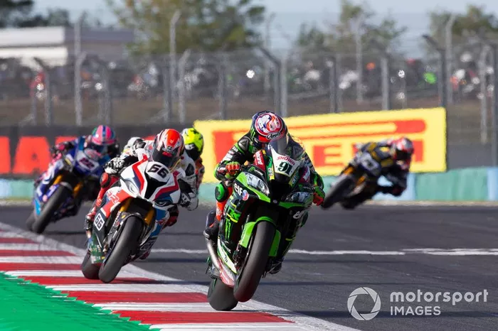 Leon Haslam, Kawasaki Racing Team, Tom Sykes, BMW Motorrad WorldSBK Team