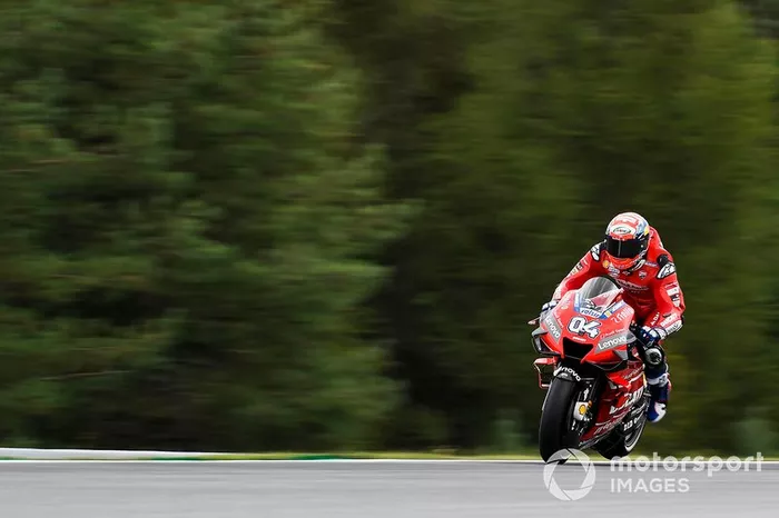 Andrea Dovizioso, Ducati Team, Braking
