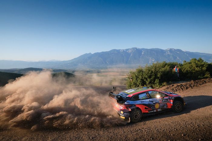 Ott Tanak, Martin Jarveoja, Hyundai World Rally Team Hyundai i20 N Rally1