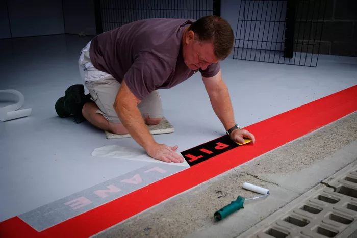 Garage voorbereiding