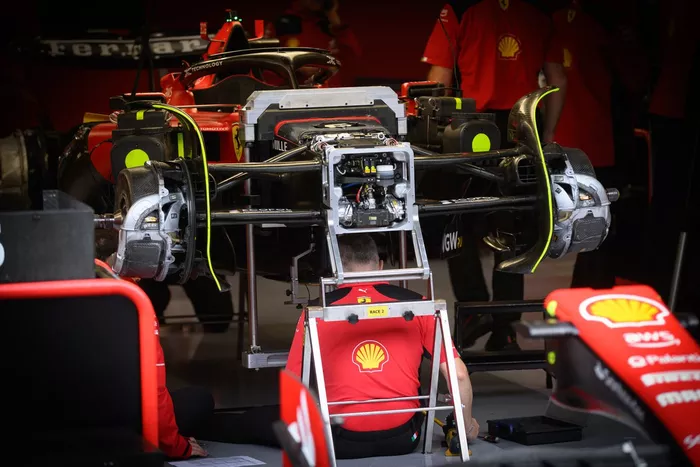 Charles Leclerc, Ferrari SF-23, foto de detalle