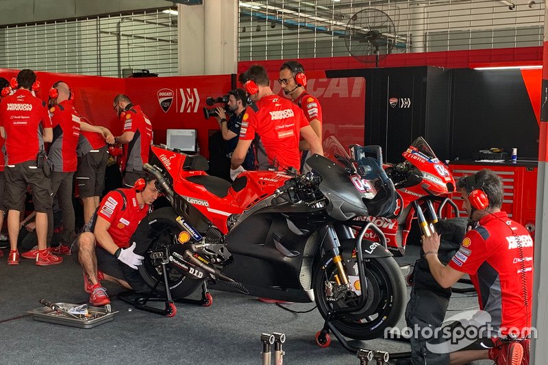 Andrea Dovizioso, Ducati Team with new fairing