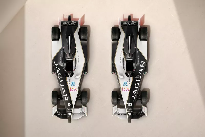 Jaguar I-Type 6 Gen-3 Formula E race car