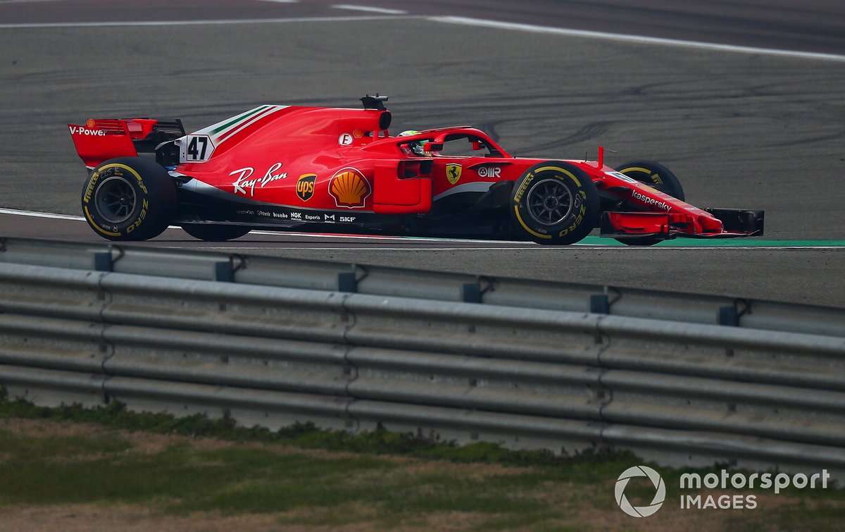 Mick Schumacher, Ferrari SF71H