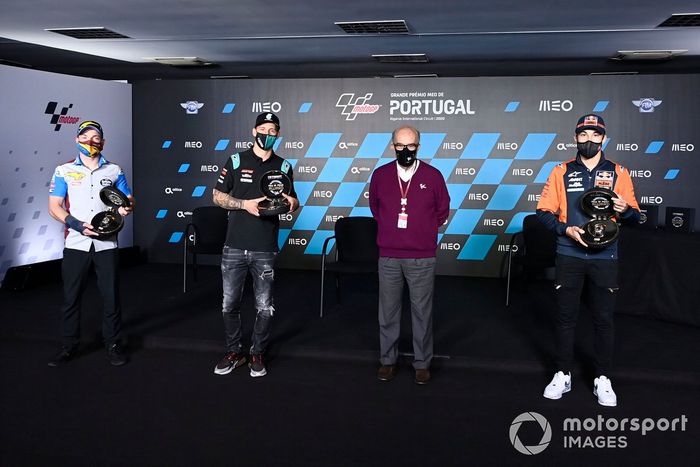Sam Lowes, Marc VDS Racing, Fabio Quartararo, Petronas Yamaha SRT, Raúl Fernandez, Red Bull KTM Ajo