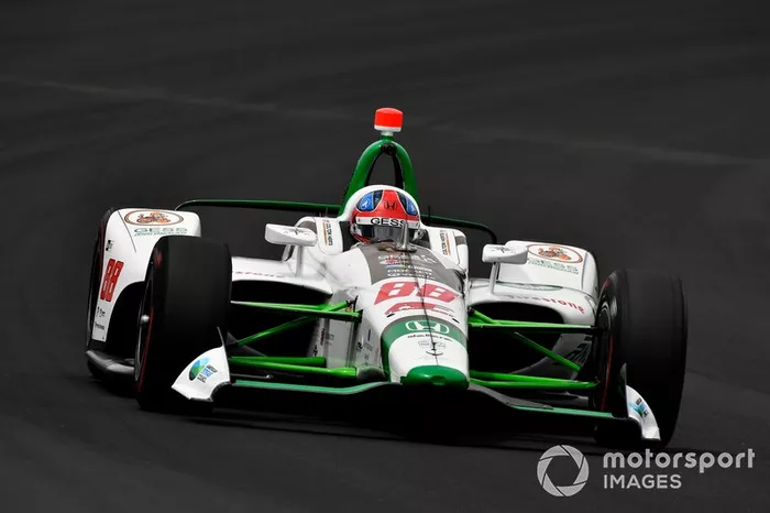 5º: #88 Colton Herta, Harding Steinbrenner Racing, Harding Steinbrenner Racing Honda: 229.106 mph