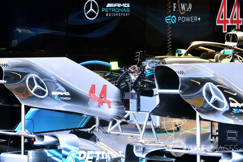 Mercedes AMG F1 W09 bodywork