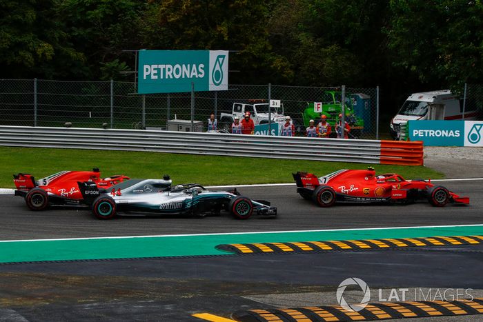 Italia - Sebastian Vettel/Lewis Hamilton (carrera)