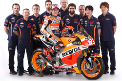 Marc Marquez, Repsol Honda Team met zijn team