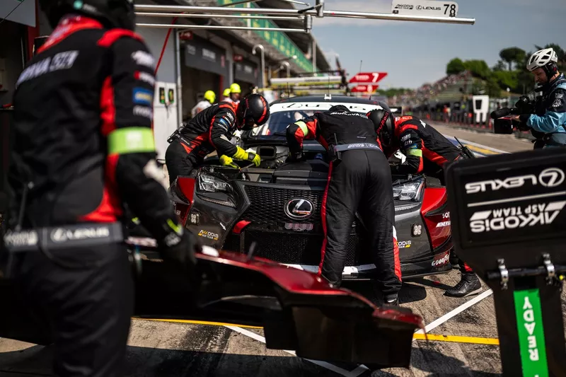 #78 Akkodis Asp Team Lexus RC F LMGT3 : Tom Van Rompuy, Hadrien David, Esteban Masson