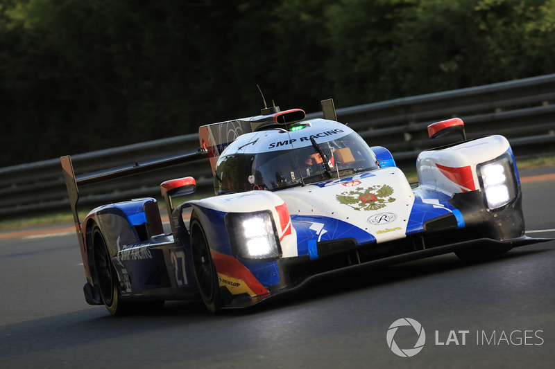 #27 SMP Racing Dallara P217 Gibson: Mikhail Aleshin, Viktor Shaytar, Sergey Sirotkin