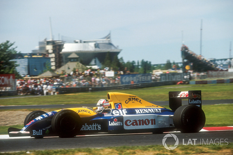 7. El Williams FW14 Renault de Fórmula 1