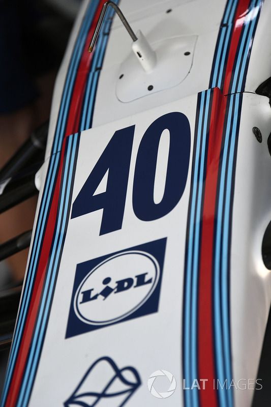 El número de Paul di Resta, Williams en el Williams FW40