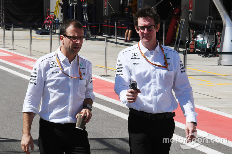 Andy Shovlin, Teknisi Mercedes AMG F1