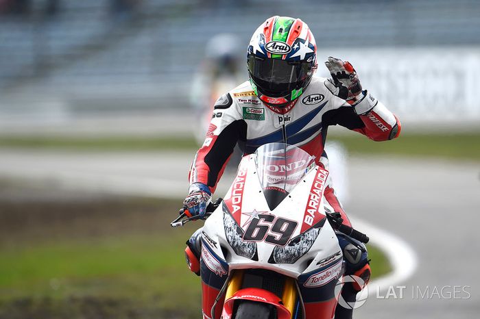 Tercer lugar Nicky Hayden, Honda World Superbike Team