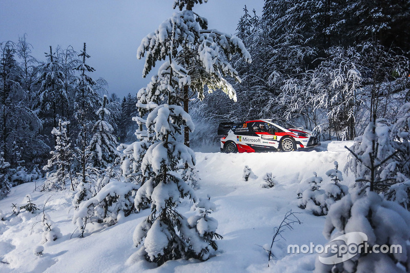 8. Juho Hänninen, Kaj Lindström, Toyota Yaris WRC, Toyota Racing