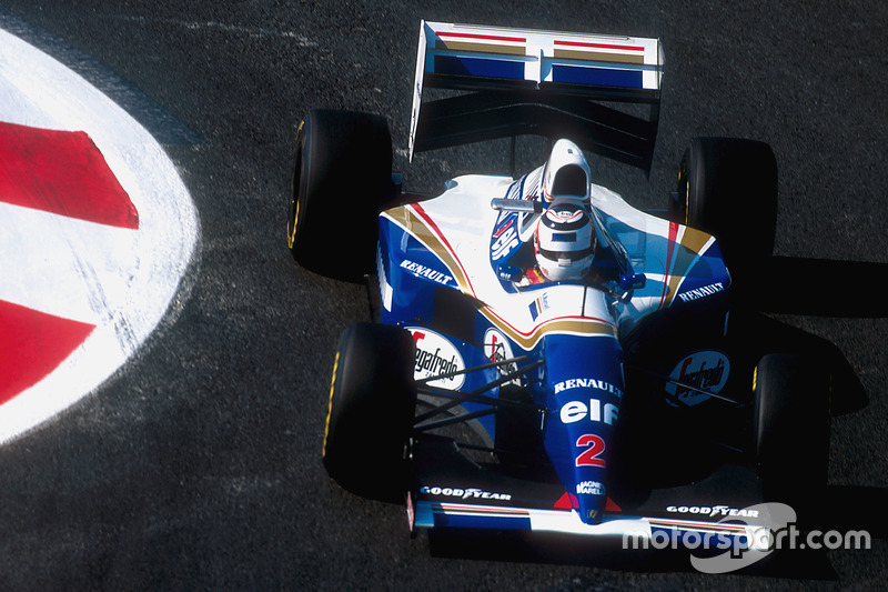 Williams на Гран При Франции-1994: надписи Rothmans исчезли с машины, однако их узнаваемые цвета остались