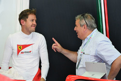 Sebastian Vettel, Ferrari y Giorgio Ascanelli
