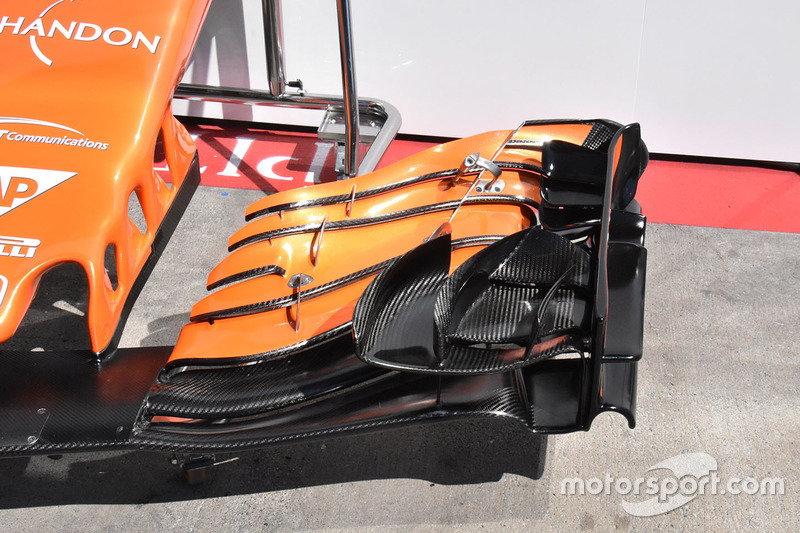 McLaren MCL32: Frontflügel