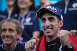 Sébastien Buemi, Renault e.Dams celera con Alain Prost