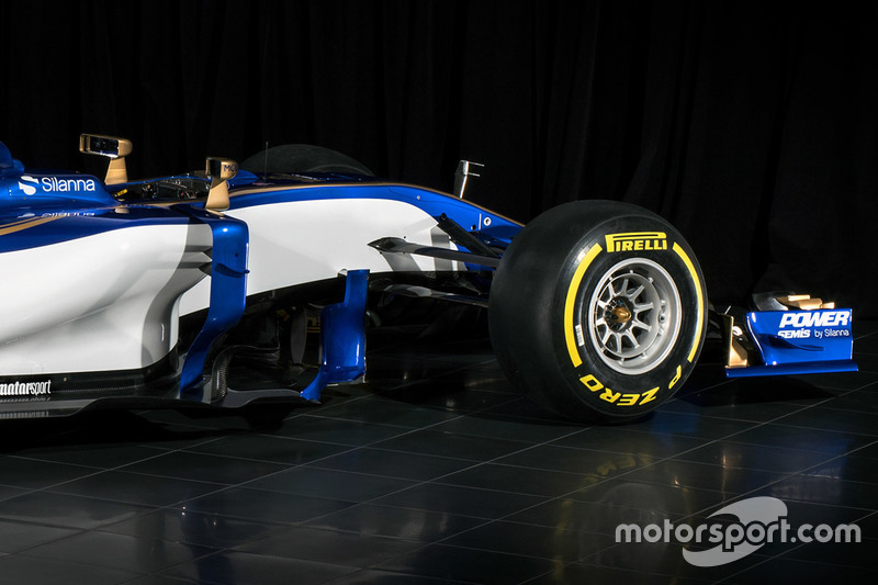 Sauber C36 detalle frontal