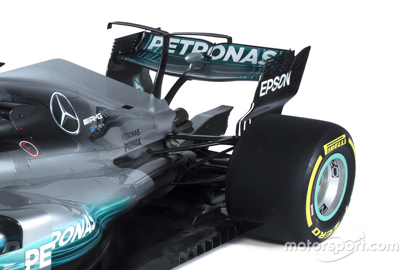 Mercedes AMG F1 W08 detalle