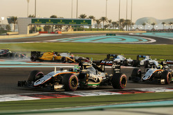 Nico Hulkenberg, Sahara Force India F1 VJM09, au départ de la course