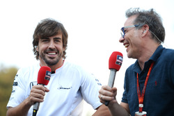 Fernando Alonso, McLaren met Jacques Villeneuve