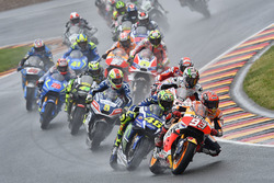 In Führung nach dem Start: Marc Marquez, Repsol Honda Team