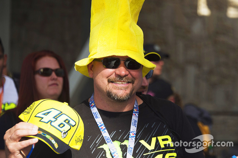 Un fan de MotoGP