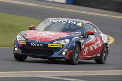 Motorsport.com's Australian Editor Andrew van Leeuwen in the Toyota 86 race car