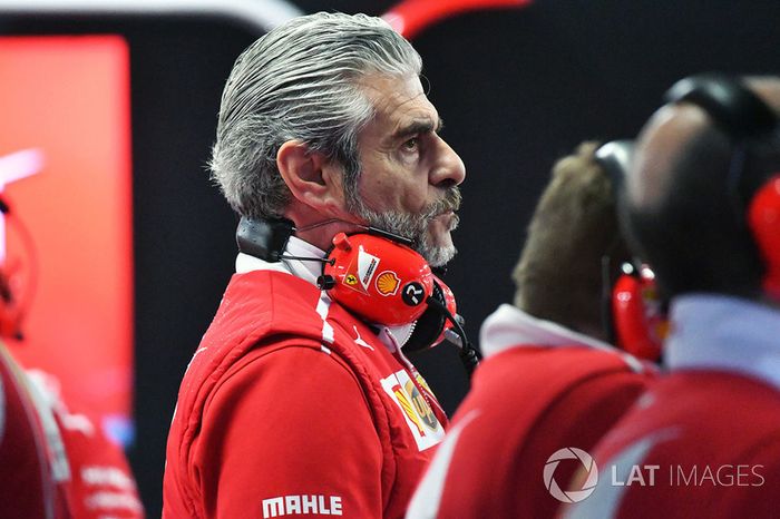 Maurizio Arrivabene, jefe de equipo de Ferrari