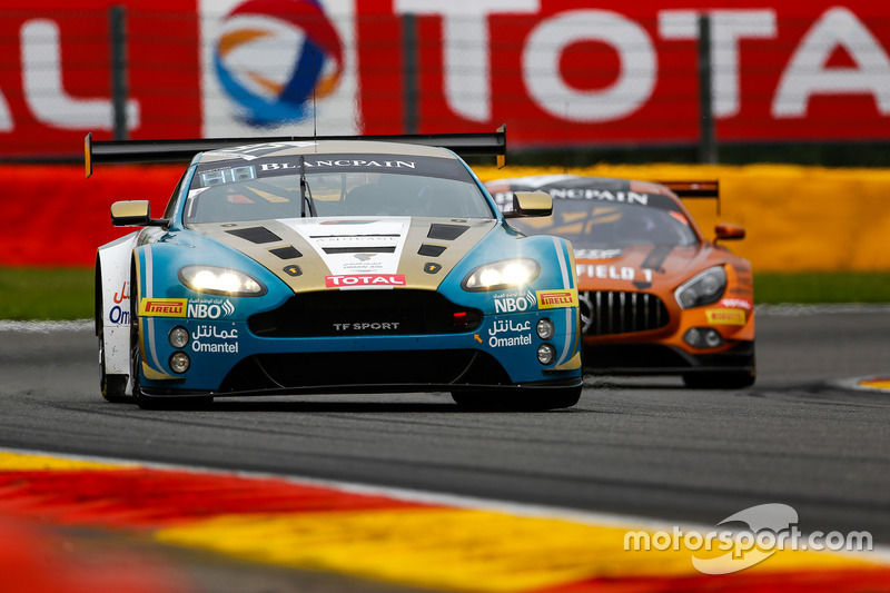 #97 Oman Racing Team with TF Sport Aston Martin V12 GT3: Ahmad Al Harthy, Salih Yoluc, Euan Hankey, Jonny Adam