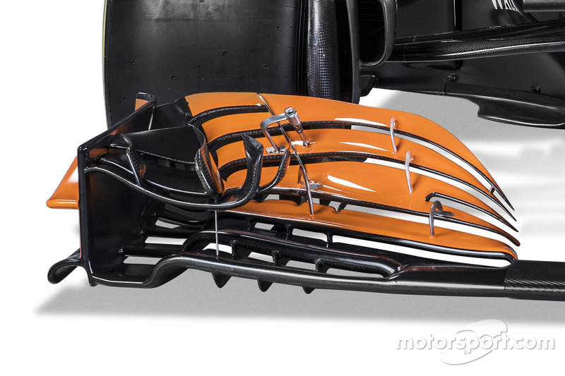 McLaren MCL32: Frontflügel