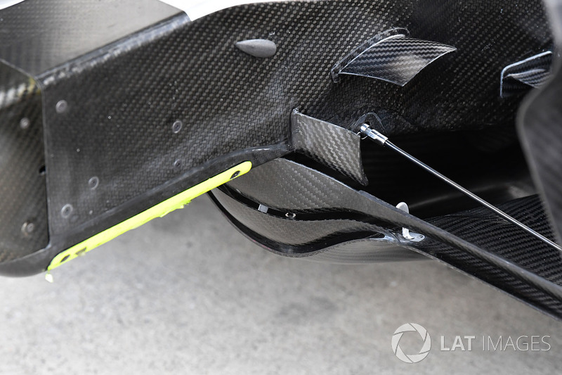 Mercedes AMG F1 F1 W08  achterkant detail