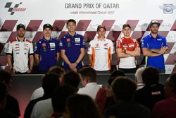 Cal Crutchlow, Team LCR Honda, Maverick Vinales, Yamaha Factory Racing, Valentino Rossi, Yamaha Fact