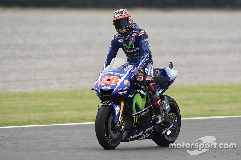 El ganador Maverick Viñales, Yamaha Factory Racing