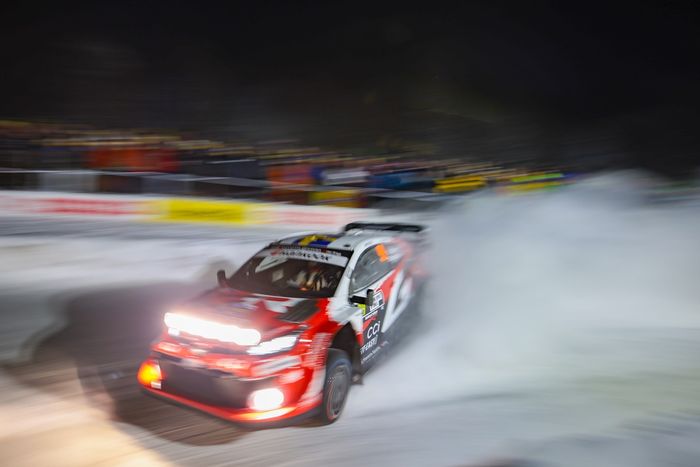 Oliver Solberg, Elliott Edmondson, Toyota Gazoo Racing WRT Toyota GR Yaris Rally1