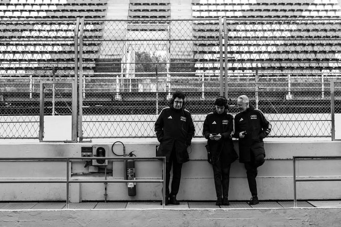 Uji coba tim Audi F1