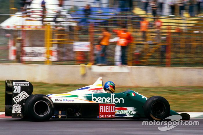 1986: Gerhard Berger, Benetton B186 BMW