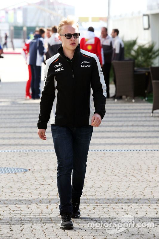 Nikita Mazepin, Sahara Force India F1 Team Piloto de  desarrollo