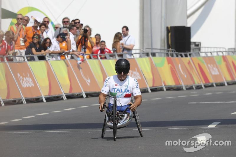 Alex Zanardi ai Giochi Paralimpici di Rio de Janeiro