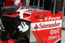 Ferrari SF16H, l'ala posteriore usata a Sochi