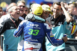 Joan Mir, Leopard Racing, KTM and Enea Bastianini, Gresini Racing Moto3, Honda
