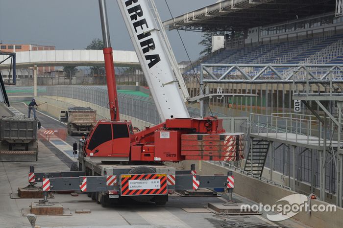 Obras en Interlagos